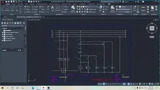 HƯỚNG DẪN VẼ MẠCH KHỞI ĐỘNG ĐỘNG CƠ KDB 3 - TỰ ĐỘNG DỪNG TR&Ecirc;N AUTOCAD ELECTRICAL 2021