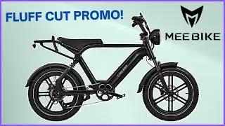 Meebike Gallop - Sleek Moped-Styled Ebike - Fluff Cut Promo!