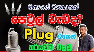 Plug එක Check කරලා බලමුද? | How To Check Spark Plug Condition Sinhala?
