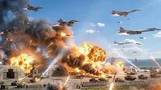 Russian SU-33 Airstrike: Ukrainian Air Base Reportedly Destroyed in Latest Attack | ARMA 3
