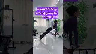 Without running or jumping, consistently performing this stretching exercise . #stretching #exercise