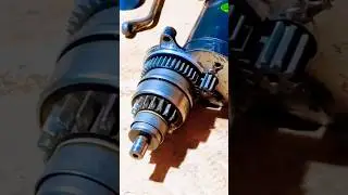 Bajaj RE205 Starter motor repair #automobile #engine #shorts