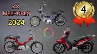🛑 TOP 4 MELHORES CINQUENTINHAS 50cc PARA COMPRAR EM 2024