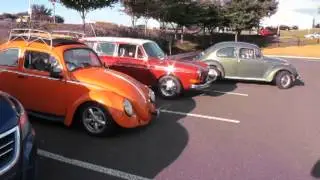 VW Cruisers - Culpeper, VA - Arriving at club membership meeting on 8/15/13.