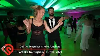 Gabriel Musulbas & Jolie Sunshine BachaKiz Nottingham Festival -2023