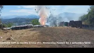 Boville Ernica (Fr) PIROTECNICA PAOLELLI - DANGER CAM - Maria Santissima della Misericordia 2023