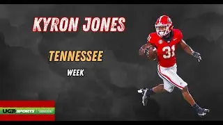 Kyron Jones is excited to face Tennessee&rsquo;s offense