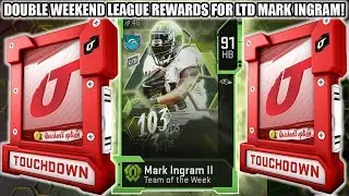 OMG PULL! DOUBLE WEEKEND LEAGUE REWARDS FOR LTD MARK INGRAM! | MADDEN 20 ULTIMATE TEAM