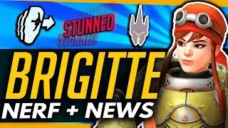 Overwatch |  BIG BRIGITTE NERF + More Reinhardt Fixes Coming (Community News Roundup)