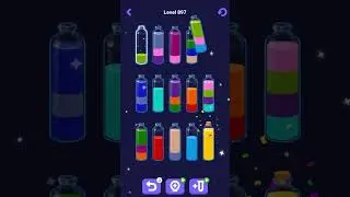 Water Sort Puzzle Логические Стратегии &ndash; Уровни 891&ndash;900 Тихое Прохождение #watersort