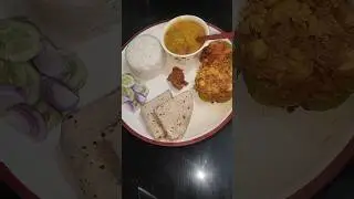 khane me tasty aur banane me easy thali #shorts #trending #viral #cooking #tastythali #easythali