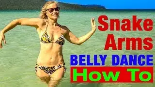 SNAKE ARMS How to Belly Dance - Jensuya Belly Dance