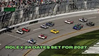 Rolex 24 Date Shift Set for 2027 at Daytona International Speedway