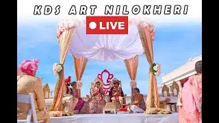 Aman  &  Pooja   ❗Live❗ Wedding Ceremony  📸 Streaming by  Kds Art Nilokheri Mob.97297-87079