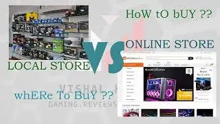ONLINE OR LOCAL STORE ?? WHERE TO BUY PC COMPONENTS IN BANGALORE,INDIA??