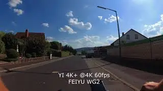 Feiyu WG2 Test, YI 4K+