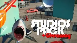🐪 Planet Coaster Studios Pack & 1.6 Update First Look & Overview | Give Away