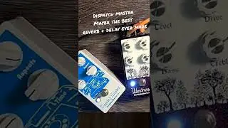 The perfectly tuned delay. Earthquaker Dispatch Master and Westwood #guitarsolo #ambient #trippy
