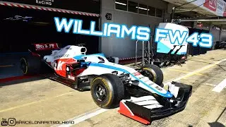 NEW WILLIAMS WF43 - F1 TEST DAYS 2020 | BarcelonaPetrolhead