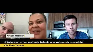 Why are the No. of kids getting Autism services going down, while the No. on the waitlist grows?