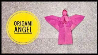 Origami Angel | Origami tutorial | Paper craft