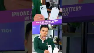 Будет ли аккумулятор MagSafe от iPhone Air работать на iPhone 17 Pro?