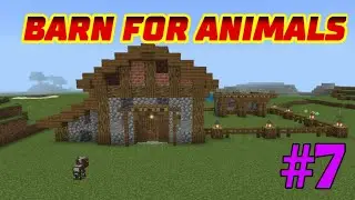 ULTIMATE BARN BUILD IN MINECRAFT ||LET'S SURVIVE SERIES GAMEPLAY IN TELUGU. @TheGWC