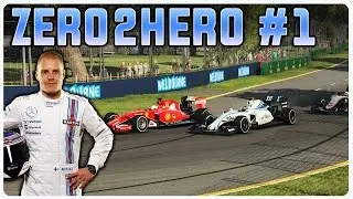 F1 2015 Zero2Hero Career Mode #1: Australian GP | LET'S DO THIS!