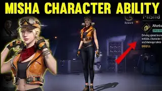 Misha Character In Free Fire | Misha Ability Test | Free Fire Misha Character Ability
