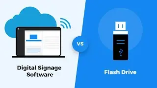 Digital signage vs USB stick