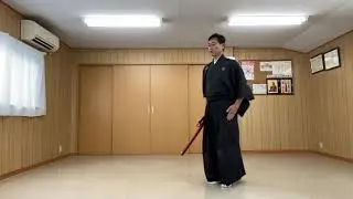 Muso Jikiden Eishin Ryu Iaido Reiho  Shirei   古流居合　無双直伝英信流  礼法   始礼　神前への礼から刀礼
