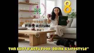 ☕️Hi-Fidelity Bistrot, Jus Bizarre et Matières naturels et bruts  : Espresso N°8 F.D.L. Attitude ☕️
