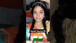 Republic Day special makeup tutorial 🇮🇳🙏 #republicday #republicdaymakeup #makeuptutorial #bharatmata