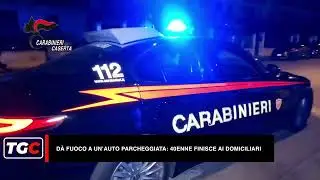 Dà fuoco all'auto parcheggiata, 40 enne ai domiciliari - |CONTRASTOTV