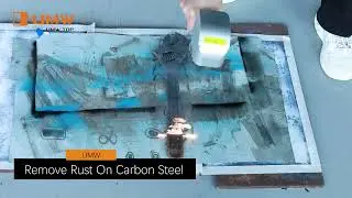 500w Water Cooling Pulser Laser Cleaning Machine Laser Remove Paint Rust on Aluminum Steel Wood