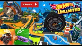 HOT WHEELS UNLIMITED MATTEL GAMES 40 - DUEL & RACE MONSTER TRUCKS AND MAD MANGA CARS AT HARD TRACKS🔥