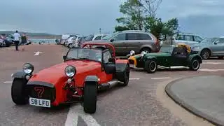 Caterham Taffia Fish & Chip run Aberdyfi 2021