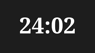 24 Minutes 2 Seconds Countdown Timer