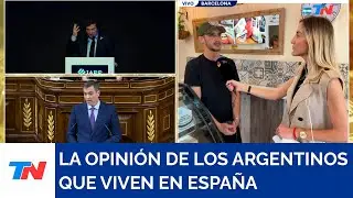 ESPAÑA I Las repercusiones de los dichos del presidente Milei contra Pedro Sánchez