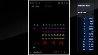 Arcade Archives Space Invaders Part 2 [PAL U.K. VERSION] (PS4 UK) One Coin Gameplay Sample