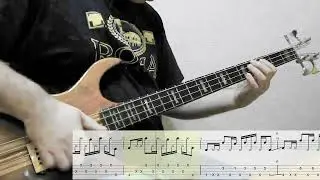 Red Hot Chili Peppers -Dark Necessities Bass Cover with TAB