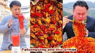 Songsong and Ermao got into a big fight over food. Guess who got the delicious food?