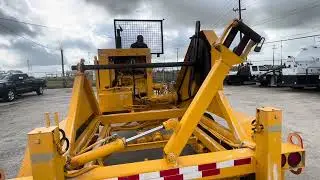 1996 TSE INTERNATIONAL TRAILER MOUNTED DPT SERIES DIESEL PULLER TENSIONER QUICK FUNCTIONALITY TEST