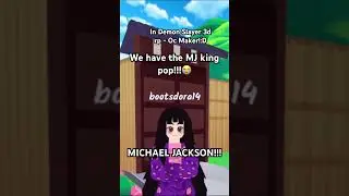 Michael Jackson in Demon Slayer #roblox #michaeljackson #smoothcriminalmichaeljackson #demonslayer