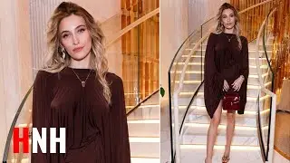 Paris Jackson Stuns in Leggy Mini Dress at Bulgari Rooftop Party in LA