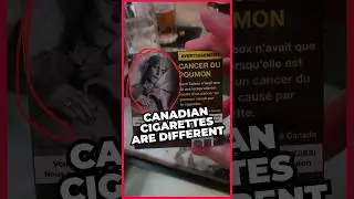 Cigarettes in Canada are a little different🚬🍁 #CultureShock #SmokerLife