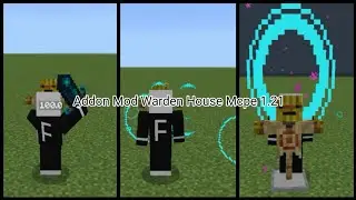 Minecraft Addon Mod Warden House Mcpe 1.21