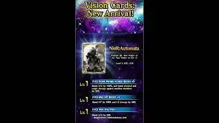 Brave Exvius X Nier Automata Archive