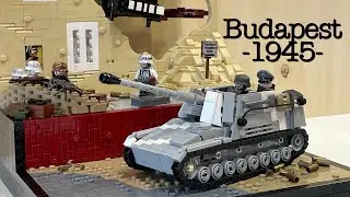 TIMELAPSE: LEGO WW2 MOC | The Siege of Budapest 1945 | Speed Build