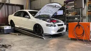 Barra on dyno